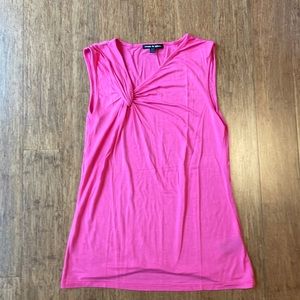 Cable & Gauge bubblegum pink tank top